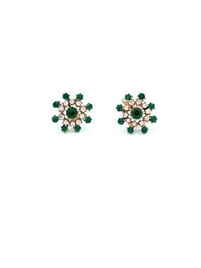 Screw back vintage earrings